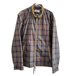 NWOT Original Penguin Plaid Lightweight Jacket Men's XL